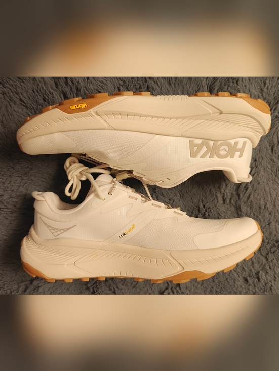 Hoka Shoes - NEW! Hoka ONE One Transport Women's Trail Running Shoes Eggnog